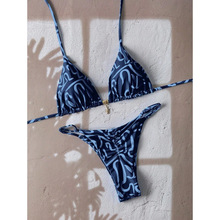 Y 77343 Printed Halter Bikini ӡ���Ҳ�����Ȼ���羳��ó