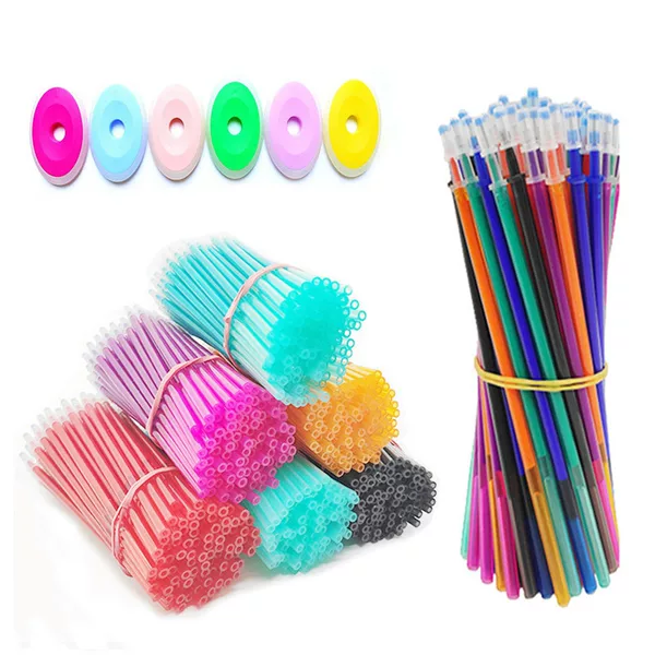 7-color erasable refill color erasable neutral refill 0.5 ink blue red crystal blue green erasable