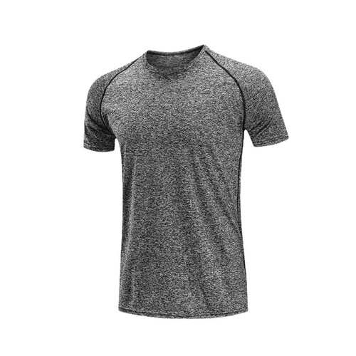Large orders get special discounts—men's fitted T-shirts with short or long sleeves, quick-drying, breathable design for training and running.