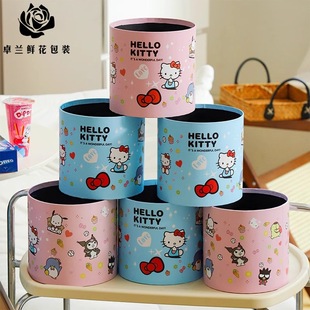 ׿�m�¿�HELLO KITTYϵ�л������b����Ͱ����廨diy���ψAͰ��Ͱ