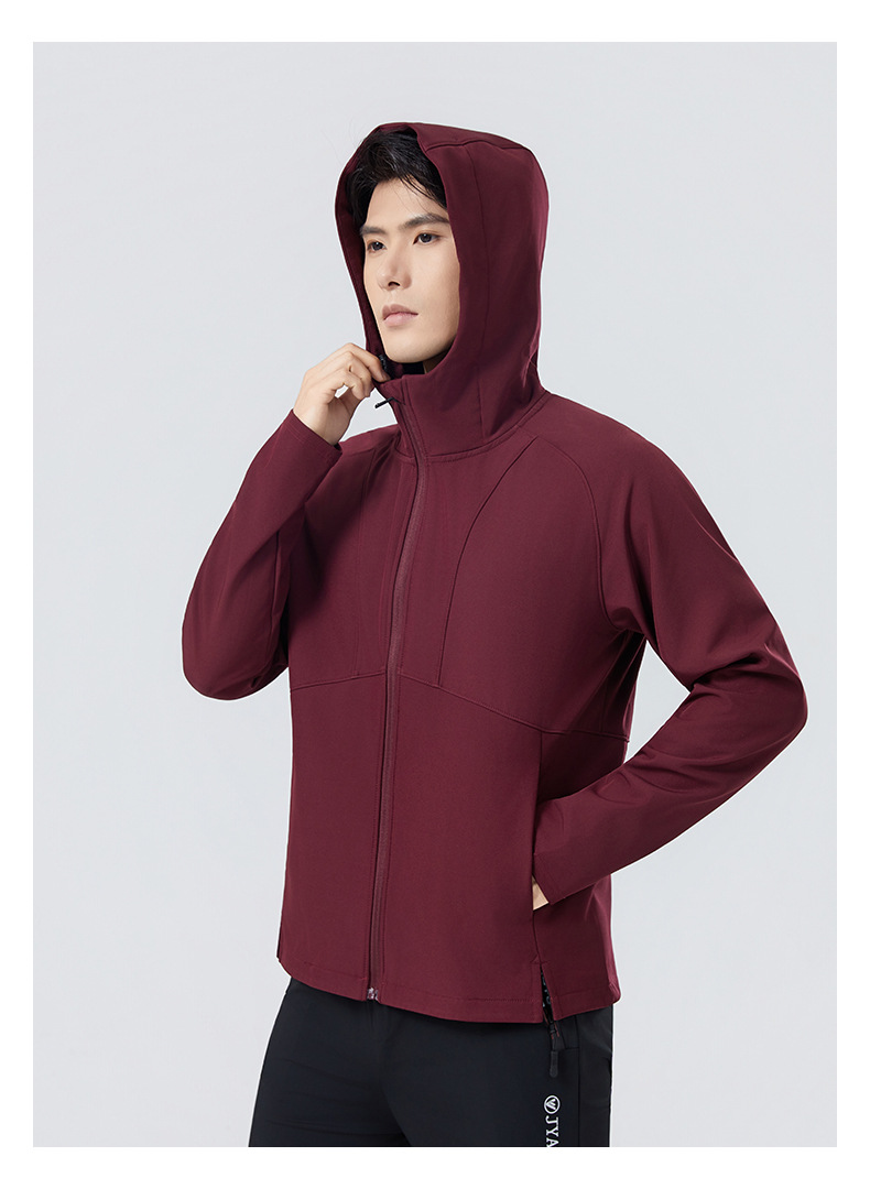 Giacca da uomo per sport all'aria aperta, invernale, foderata in pile, impermeabile, calda, casual, con cappuccio, softshell, per escursionismo, ciclismo e corsa_voghion.com