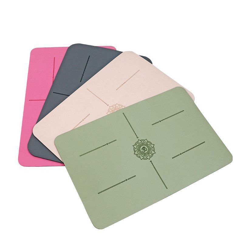 Small Yoga Mat Natural Rubber Portable Yoga Mat Flat Support Elbow Pad Kneeling Pad Anti-Slip Inversion Factory Wholesale