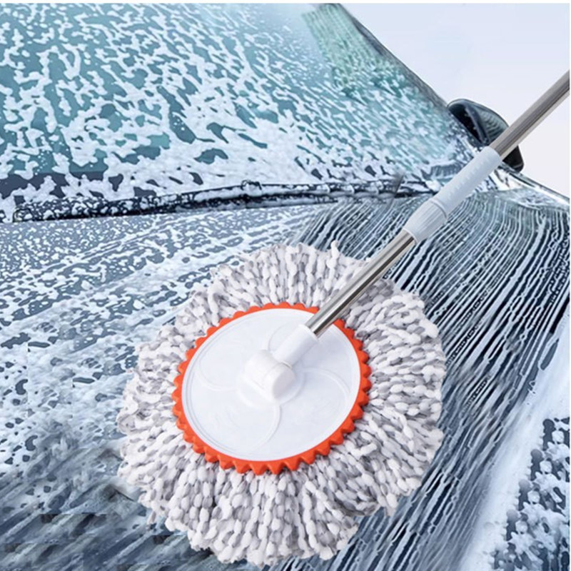 Car Wash Mop Does Not Damage the Car, Car Brush, Soft-Bristled Car Special Car Wiping Tool, Long Handle Tool, Telescopic Extension Rod Car Wash Mop Does Not Damage the Car, Car Brush, Soft-Bristled Car Special Car Wiping Tool, Long Handle Tool, Telescopic Extension Rod