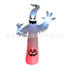 Halloween inflation Air mold 2.4 terror ghost Flame Coloured lights courtyard inflation luminescence prop