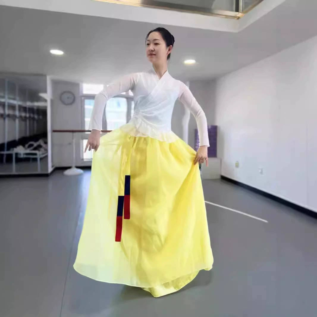 Корейская танцевальная одежда женская тренировочная одежда