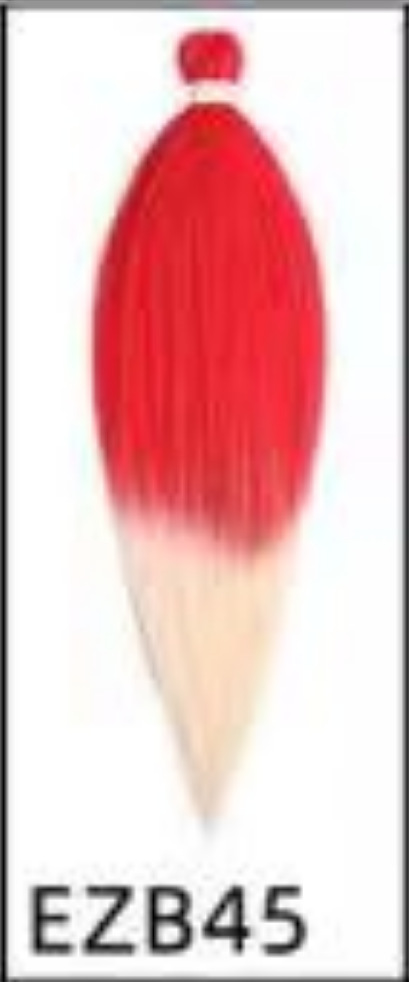 EZ color pelucas grandes trenzas pre estiradas crochet trenzas pre estiradas africanas trenzas sucias