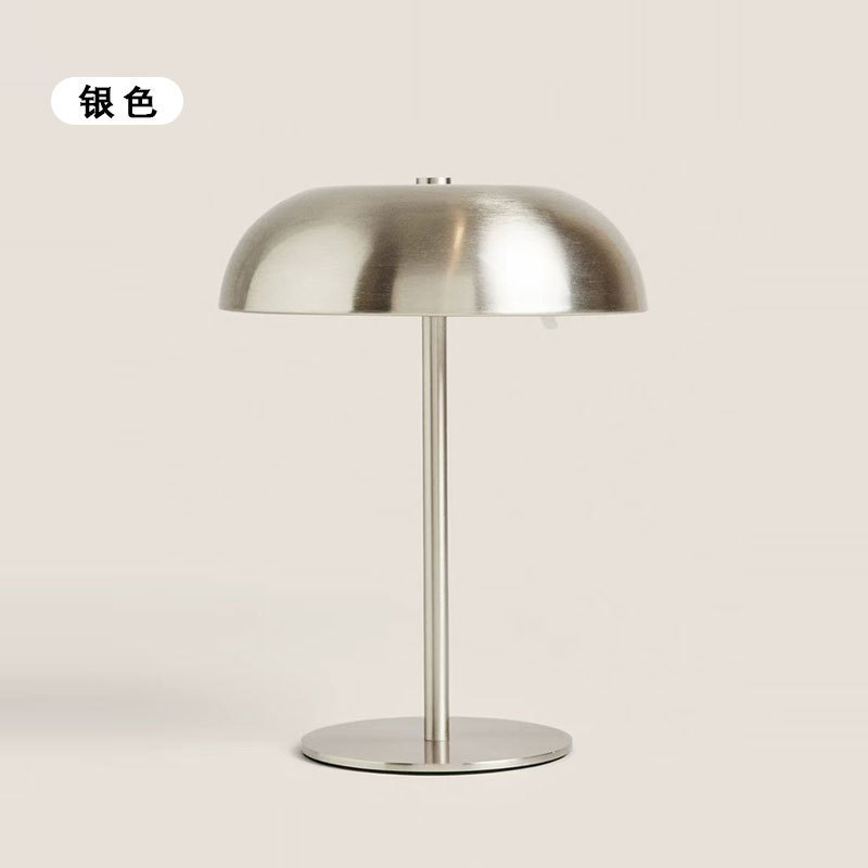 Luz nocturna creativa atmósfera de hongos lámpara de escritorio USB lámpara recargable minimalista atenuable hotel bar dormitorio cabecera estudio