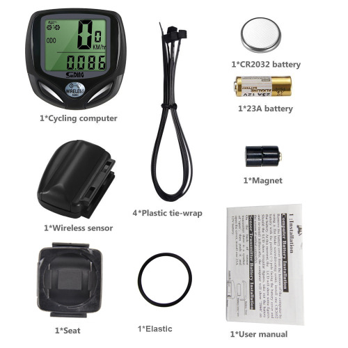 Sunding bicycle computer Sunding 548C 546C wireless computer luminous English Chinese odometer