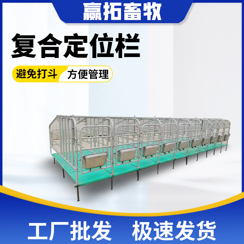 定制复合热镀锌母猪定位栏