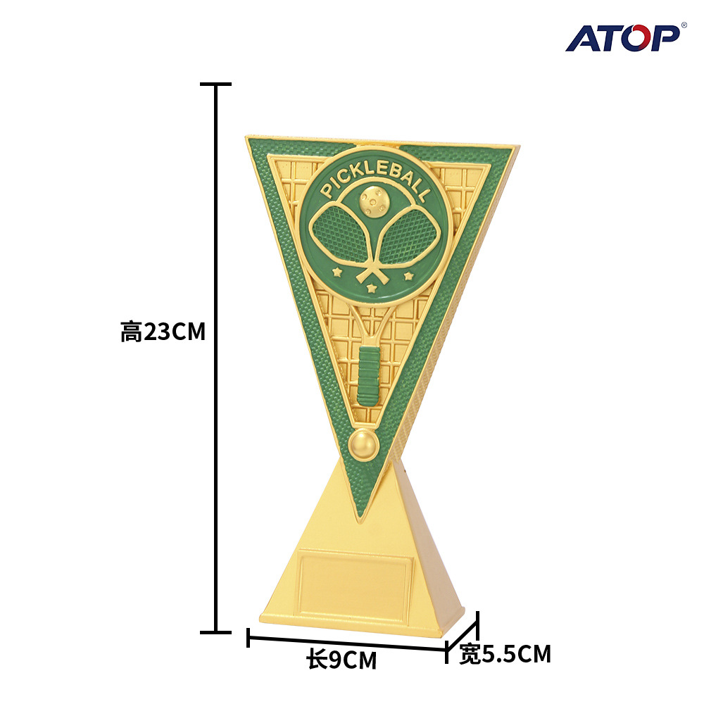 2026 nuevo juego de trofeos de resina de bola de piquete transfronterizos recuerdos de venta caliente escuela de deportes creativos vietnamitas