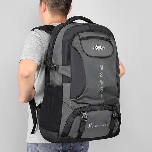 Backpack men's backpack large capacity travel bag women's business trip luggage bag mountaineering bag sports school bag men's backpack