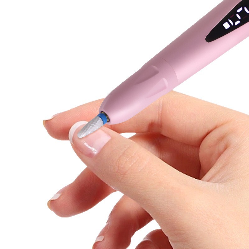 新款电动磨甲器电动卸甲磨指甲器便携式修甲工具美甲打磨机|undefined