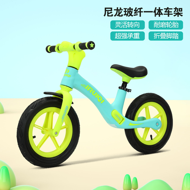 Nuevo coche de equilibrio para niños sin bicicleta de pedal para bebés de 3 - 6 años de edad, patineta, patineta, coche de equilibrio