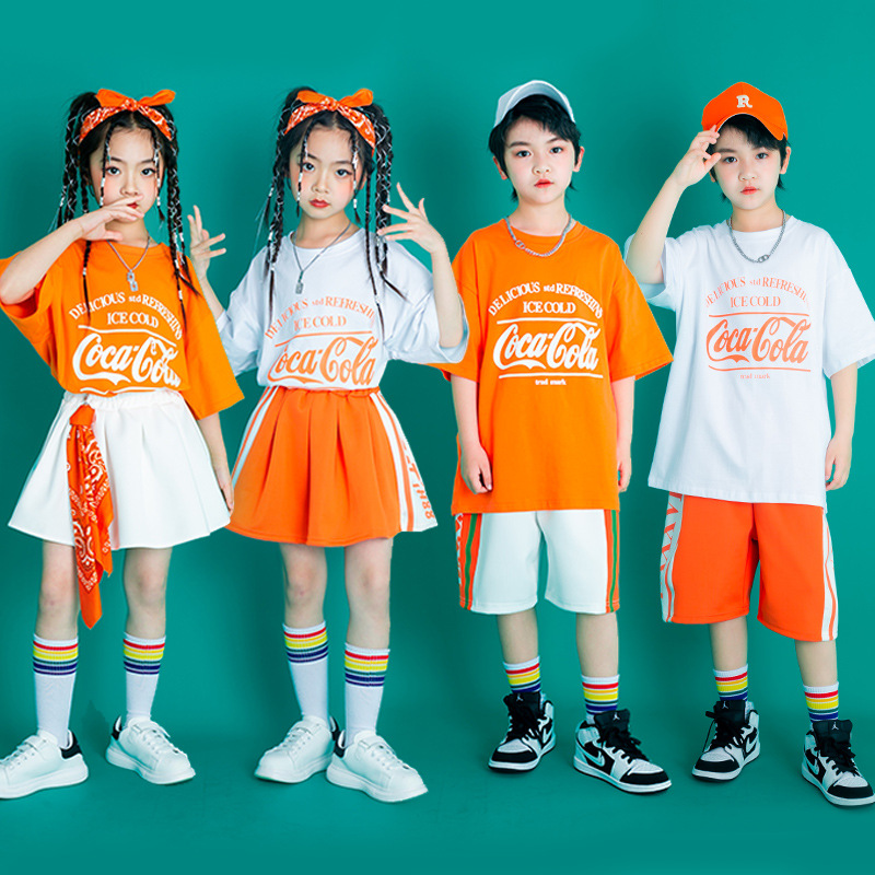 Children's cheerleading performance clothes for elementary school Games opening ceremony class clothes team cheerleading performance clothes