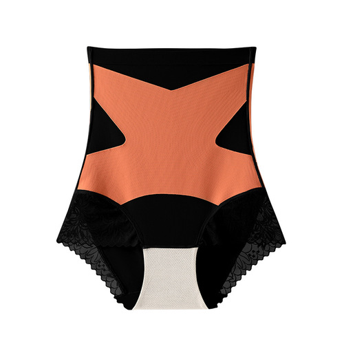 Triangle high-waist bodycon shaping safety pants for women, postpartum belly control and shaping, factory wholesale