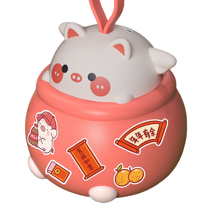 De los niños de dibujos animados Lucky bolsa alcancía juguete gran capacidad caja ahorro con llave DIY adornos hechos a mano