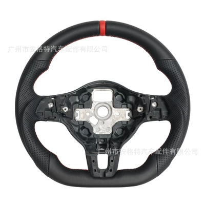 Suitable for Volkswagen Golf 6/Mk6 Golf Gti Gli Full Leather Car Steering Wheel Modification