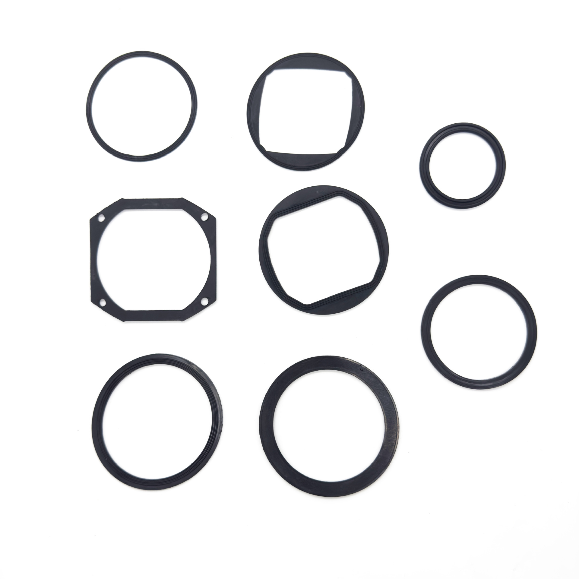 三元乙丙橡胶密封垫直径60-97汽车连接器epdm密封垫防震减震垫