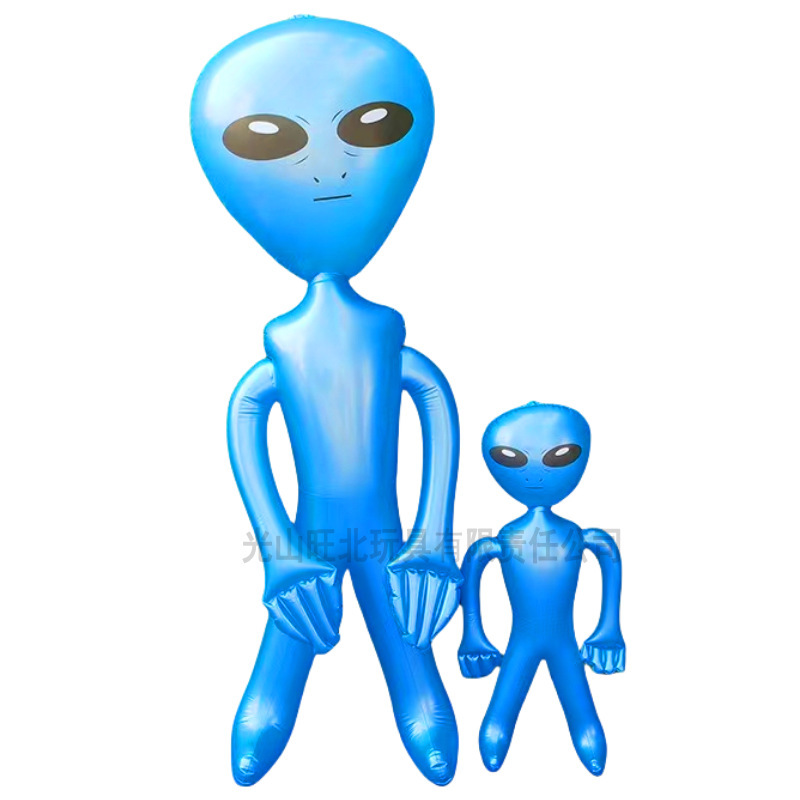 スポット供給PVCインフレータブル宇宙人玩具インフレータブル人形ハロウィーンパーティーインタラクティブバー人形装飾|undefined