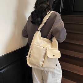 多功能单肩双肩两用包大容量托特包包女百搭通勤上班斜挎包登机包