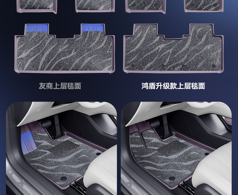 Suitable for Changan Deep Blue S05 floor mats TPE27 model 2026 starry sky carpet interior decoration accessories modification kit