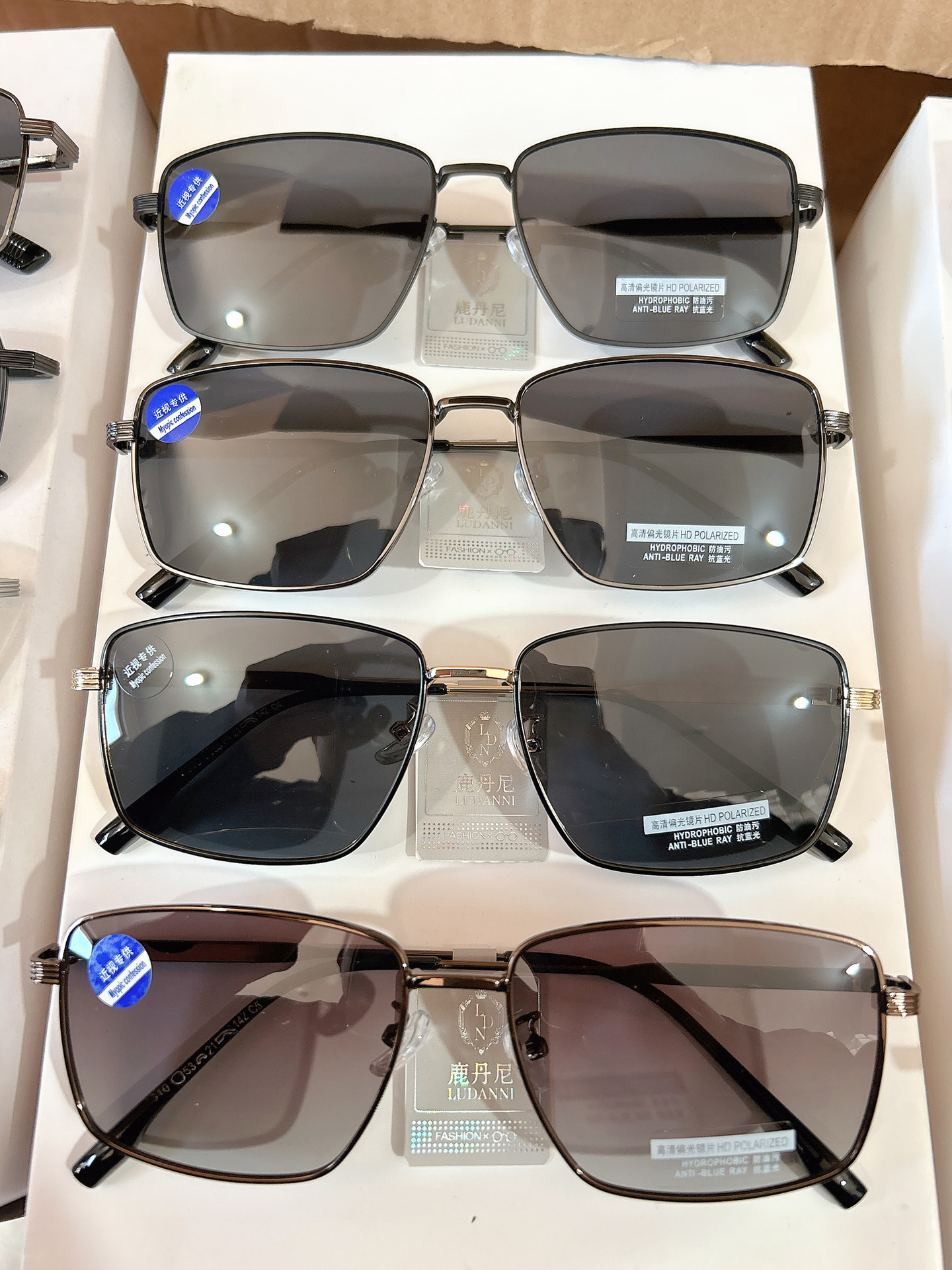 Polarisierte Herrensonnenbrillen mit Myopielinsen, Fahrsonnenbrillen, Outdoor-Angelbrille, neue Sonnenbrillen zum Großhandelspreis mit anpassbaren Optionen