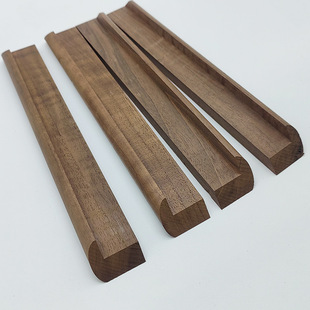 Solid Wood Black Walnut Lines Retro Solid Wood Photo Frame Decorative Picture Frame Lines Custom Framed Wall Oil Painting Frame