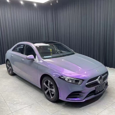 Modified Body Stickers Can Be Cut – Auto Color Change Film - fantasy-gray-charm-purple-30cm-15m