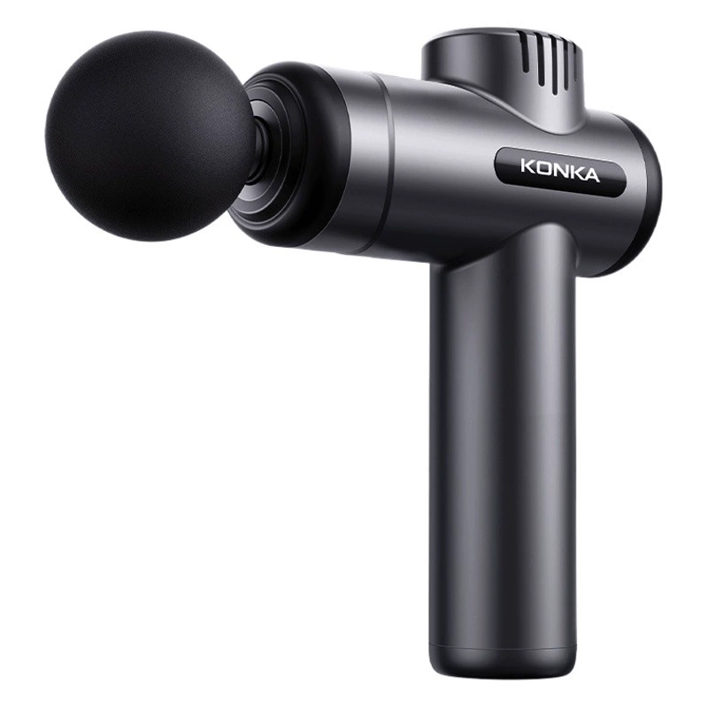 Konka Малый массажный пистолет mini массажер фасциальный пистолет для женщин Профессиональный фитнес мышцы расслабляющий массаж пистолет бесшумный