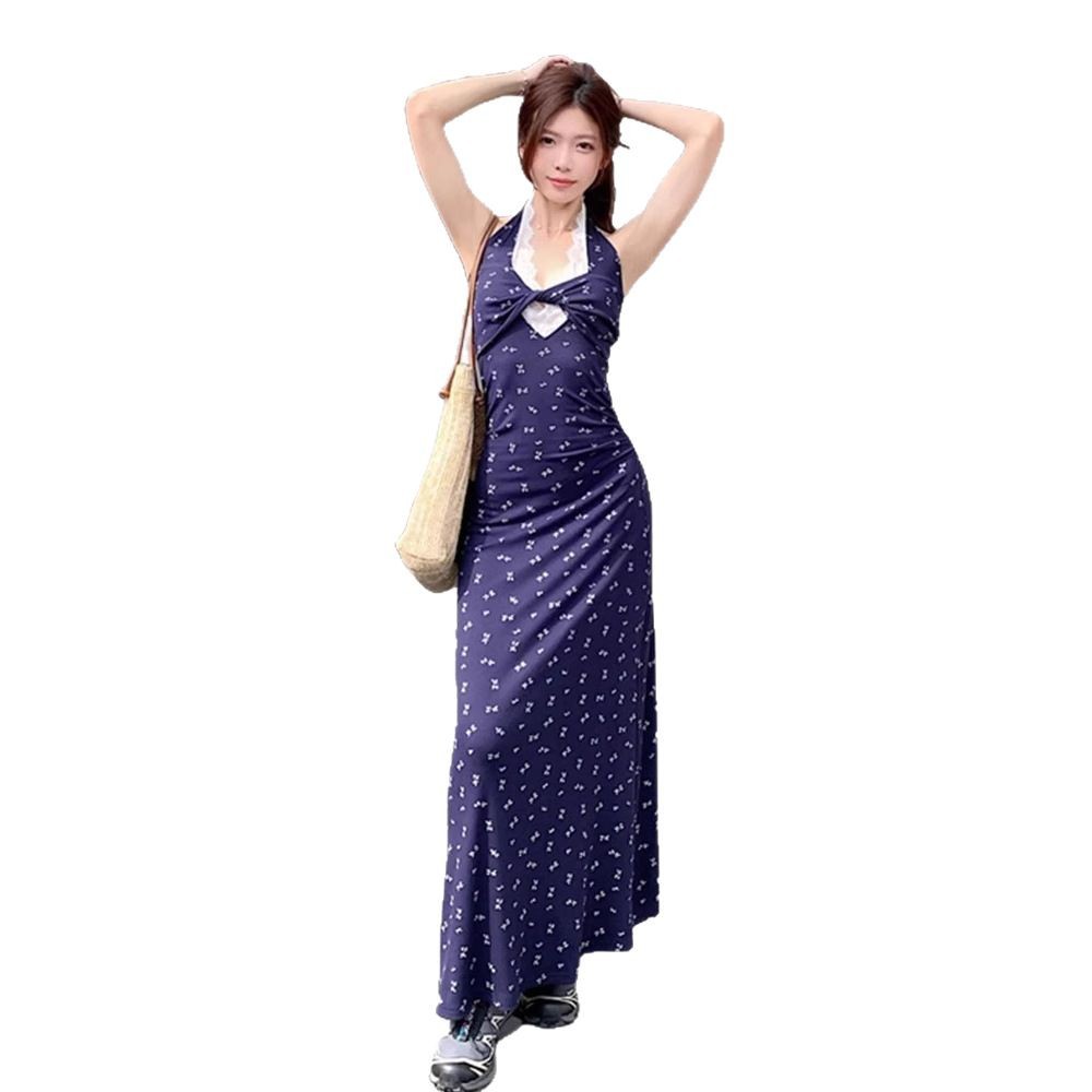 Summer blue dress