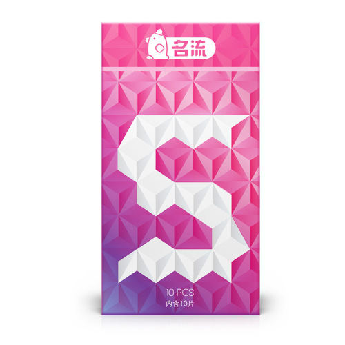 Celebrity fashionable S condom small particle condom S type 10 pack tight condom