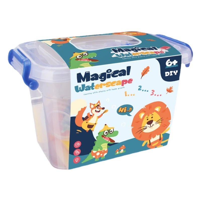 Cross-border Amazon DIY magia agua elfo juguete TikTok mismo estilo hecho a mano de los niños DIY agua elfo traje