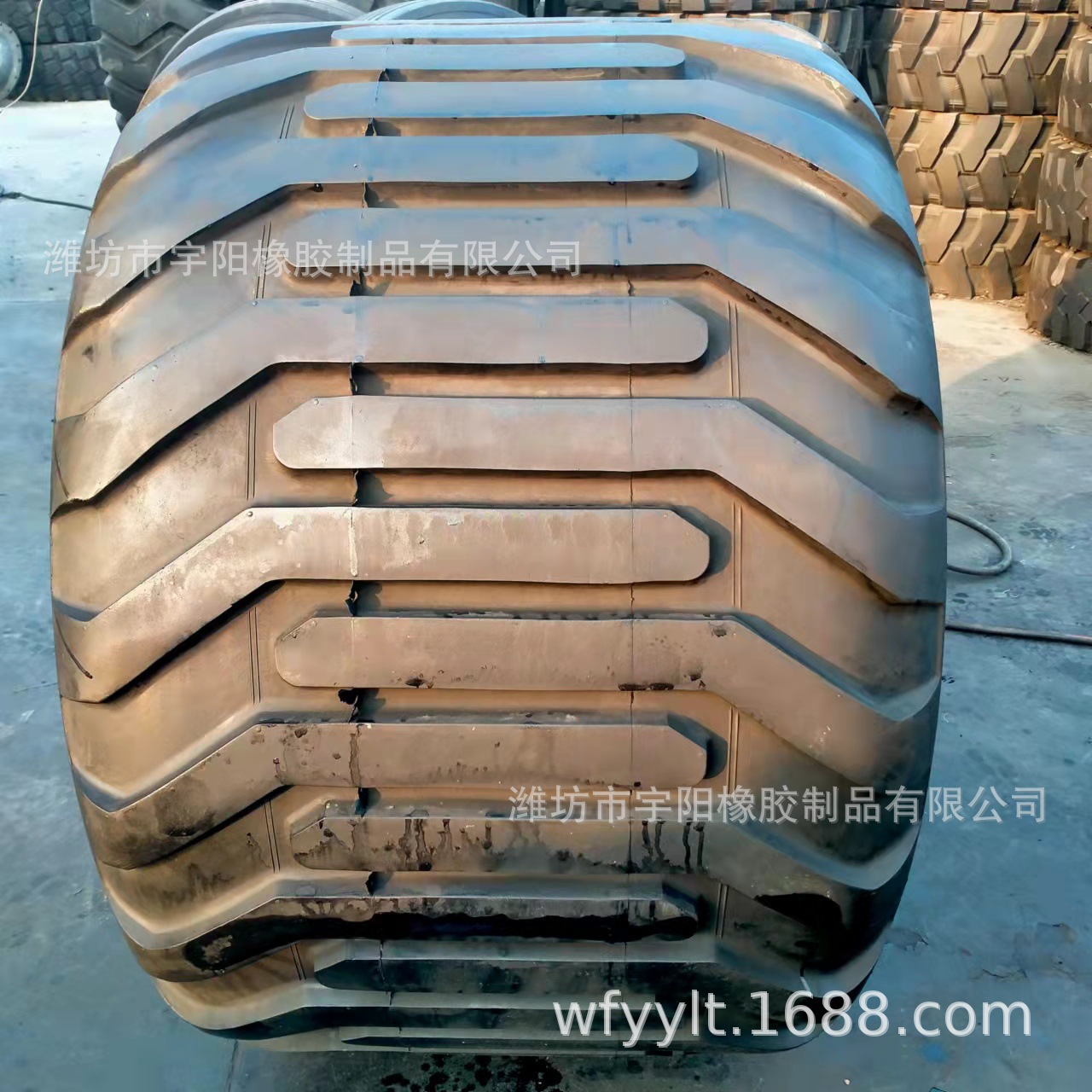 宽基轮胎 710/40-22.5 打草机轮胎  防陷胎