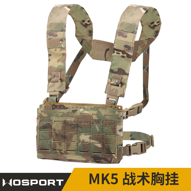 Wosport Ssmk5 Tactical Chest Panel Front Panel Compatible with Lv119 Spc Jpc2.0 Expansion Assembly Molle Wosport Ssmk5 Tactical Chest Panel Front Panel Compatible with Lv119 Spc Jpc2.0 Expansion Assembly Molle