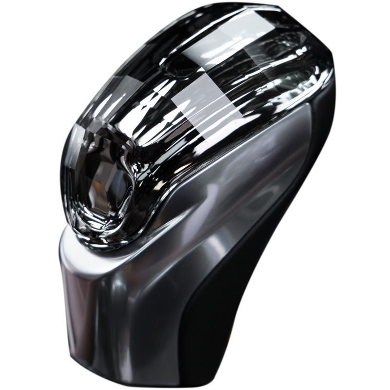 Cubierta de engranaje de cristal de Angkway, mango de engranaje central, decoración interior modificada, cubierta de mango de engranaje especial de Weilan