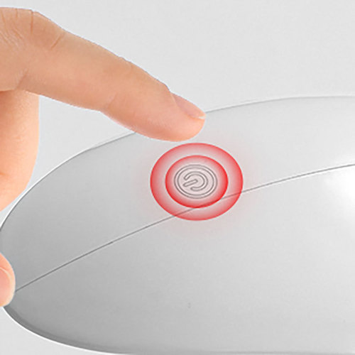 K6 Moon-Shaped Wired Bluetooth Speaker with Touch Control, Adjustable Pickup Atmosphere Lighting, Alarm Function, Suitable for Multiple Scenes