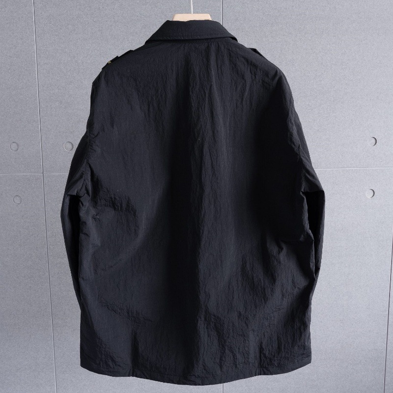 Velvet mesh Epaulettes nameplate chaqueta de tela de tela de vello insignia chaqueta