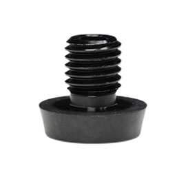 台球杆大头杆尾堵铝合金底托尾塞螺丝台球配件