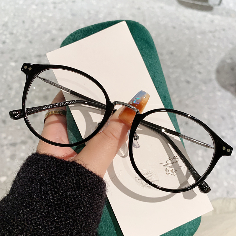 블랙 실버 프레임