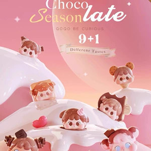 TOPTOY новый продукт QOQO шоколад сезонный MINI FACE серия милый маленький конус подарочная глухая коробка