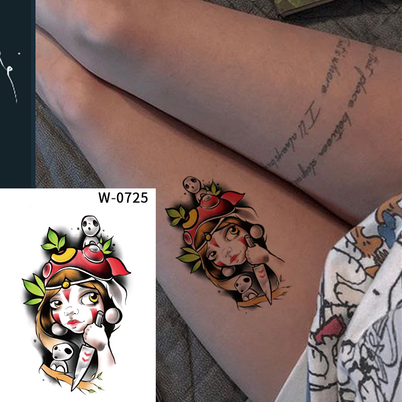 Zhengxiang Tattoo Stickers Cross-Border New Tattoo Stickers Waterproof Japanese and Korean Cartoon Tattoo Stickers Amazon Factory Wholesale