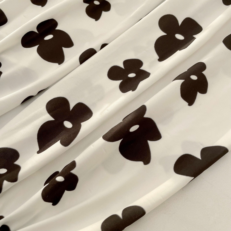 Impresión de seda de hielo ins estilo lindo brazo protección oversleeve para las mujeres Nueva suelta gran manga de hielo manga de protección solar