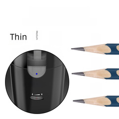 Tianwen Tenwin Large Hole Electric Pencil Sharpener, Thick Rod Writing Pencil Colored Pencil Automatic Pencil Sharpener with Charger 8028