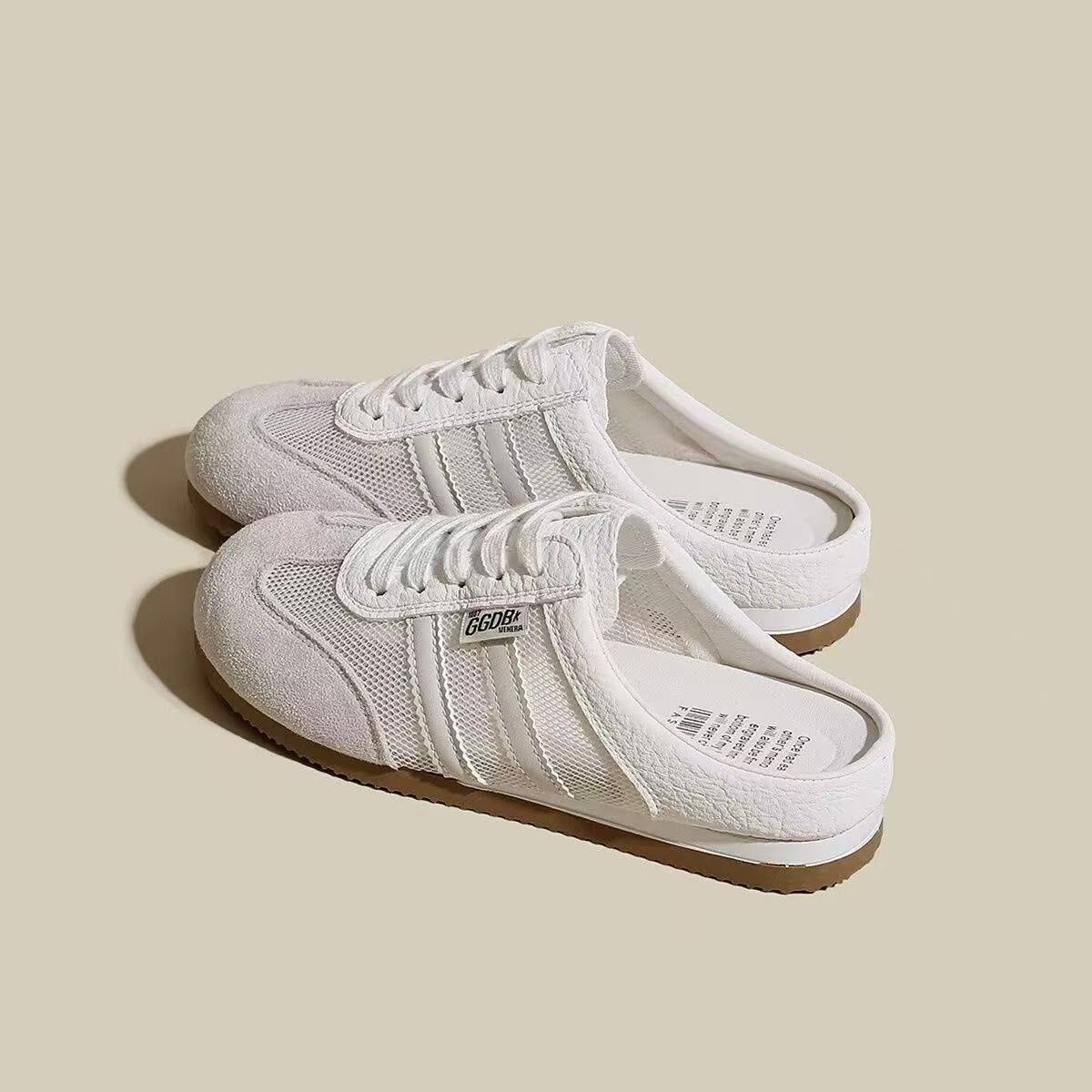 Zapatos de entrenamiento delgados de mujeres verano 2026 nuevo retro ligero transpirable Agan zapatos de skate suave transfronterizos