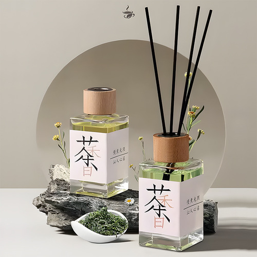 Fireless aromatherapy home bedroom and living room decorations long-lasting fragrance white tea rattan aromatherapy fresh air aromatherapy essential oil