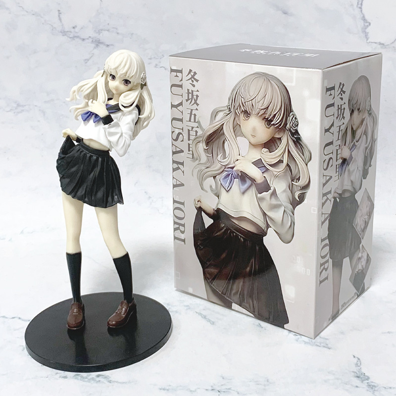 Thirteen Machine Soldiers Defense Circle Dongban 500 Li School Uniform Secondary Beauty Girl Hand-made Animation Model Decoration Gift