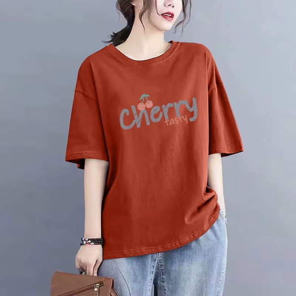 Embroidered red 【cherry cherry】
