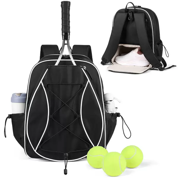 New travel backpack, outdoor travel Oxford cloth sports tennis bag, pickleball bag, backpack