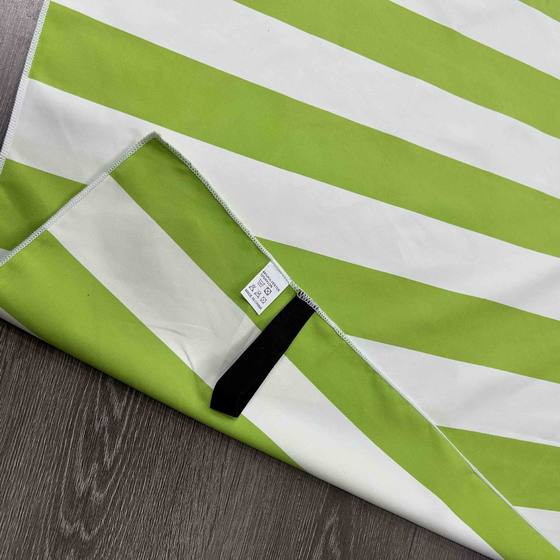 Striped Beach Towel Cross-border European and American Double-sided Velvet Printed Beach Quick-drying Bath Towel Adult Swimming Towel Sports Towel