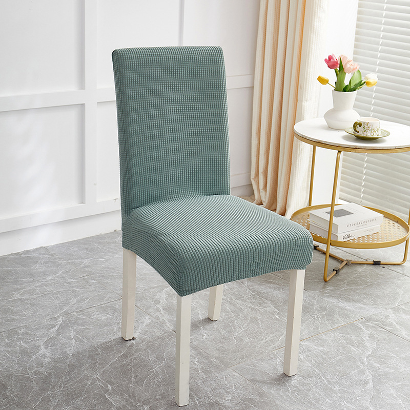 Cuadernas de asiento de asiento de comedor doméstico de cuatro estaciones cubierta de asiento todo incluido cubierta de asiento curva universal cubierta de protección de mesa elástica